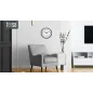 Zegar ścienny 25 cm czarny Zegar ścienny 25 cm czarny