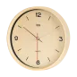 Zegar ścienny 30 cm jasny brąz