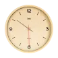 Zegar ścienny 30 cm jasny brąz