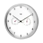 Zegar ścienny 30 cm z termometrem i hydrometrem Zegar ścienny 30 cm z termometrem i hydrometrem