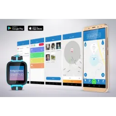 Zegarek dziecięcy Kruger&Matz SmartKid czarny