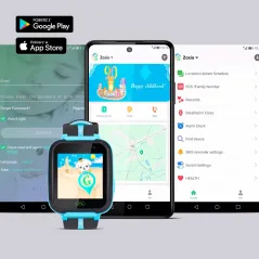 Zegarek dziecięcy Kruger&Matz SmartKid czarny