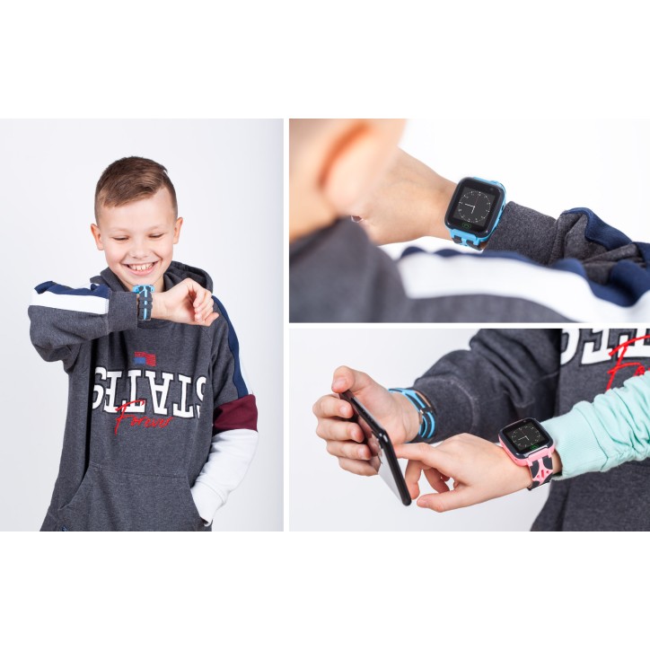 Zegarek dziecięcy Kruger&Matz SmartKid niebieski Zegarek dziecięcy Kruger&Matz SmartKid niebieski