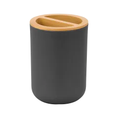 Zestaw akcesoriów łazienkowych (6 szt.) czarny