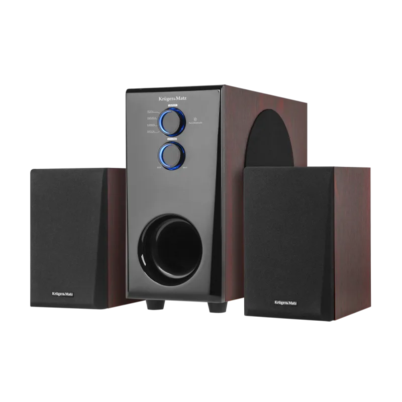 Zestaw aktywny 2.1 głośników z subwooferem Kruger&Matz Spirit