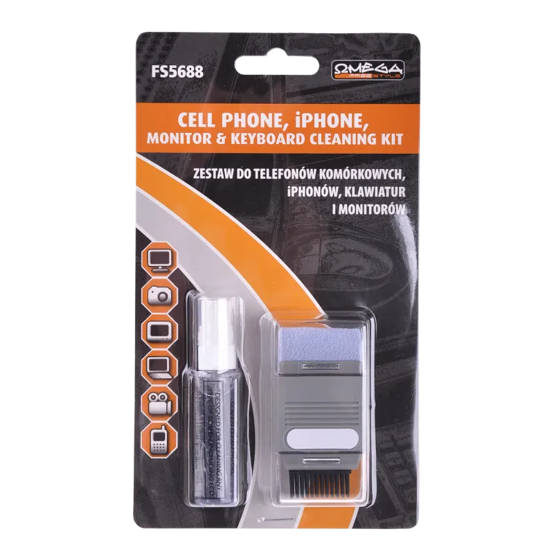 Zestaw do czyszczenia telefonów, ekranów, klawiatur itp. Zestaw do czyszczenia telefonów, ekranów, klawiatur itp.