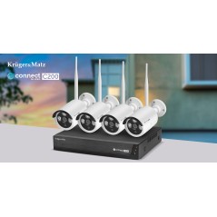 Zestaw do monitoringu WiFi Kruger&Matz Connect C200 Tuya