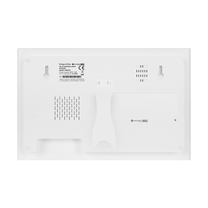 Zestaw do monitoringu WiFi Kruger&Matz Connect C210 Tuya Zestaw do monitoringu WiFi Kruger&Matz Connect C210 Tuya