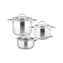 Zestaw garnków 6 elementów TEESA COOK EXPERT MASTER