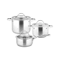 Zestaw garnków 6 elementów TEESA COOK EXPERT MASTER Zestaw garnków 6 elementów TEESA COOK EXPERT MASTER