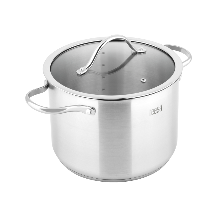 Zestaw garnków 6 elementów TEESA COOK EXPERT MASTER Zestaw garnków 6 elementów TEESA COOK EXPERT MASTER