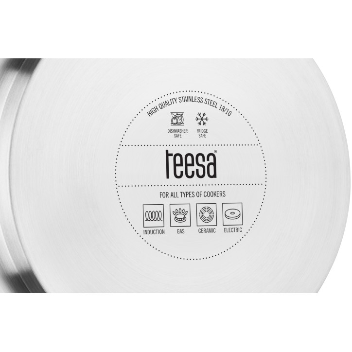 Zestaw garnków 6 elementów TEESA COOK EXPERT MASTER Zestaw garnków 6 elementów TEESA COOK EXPERT MASTER