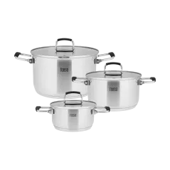 Zestaw garnków 6 elementów TEESA COOK PRIME