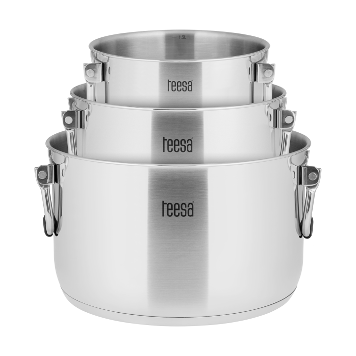 Zestaw garnków 6 elementów TEESA COOK PRIME Zestaw garnków 6 elementów TEESA COOK PRIME
