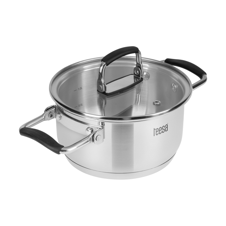 Zestaw garnków 6 elementów TEESA COOK PRIME Zestaw garnków 6 elementów TEESA COOK PRIME