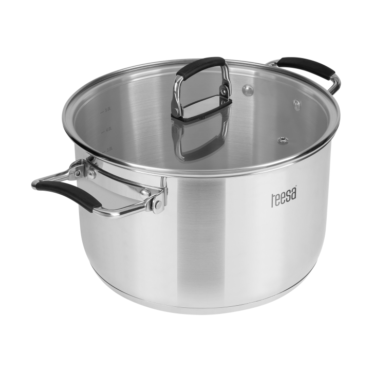 Zestaw garnków 6 elementów TEESA COOK PRIME Zestaw garnków 6 elementów TEESA COOK PRIME