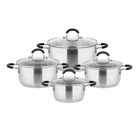 Zestaw garnków 8 elementów TEESA COOK EXPERT PRIME