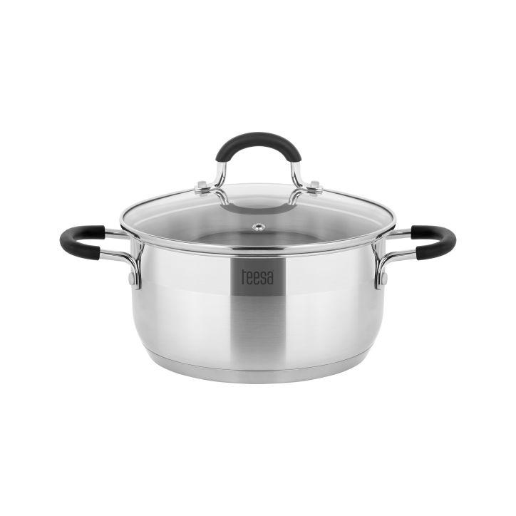 Zestaw garnków 8 elementów TEESA COOK EXPERT PRIME Zestaw garnków 8 elementów TEESA COOK EXPERT PRIME