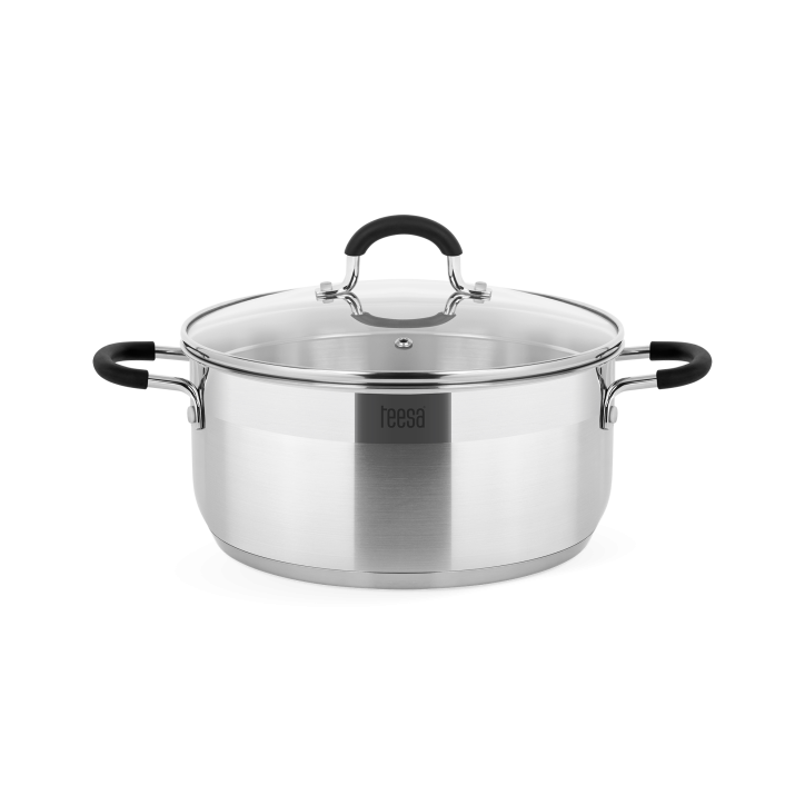 Zestaw garnków 8 elementów TEESA COOK EXPERT PRIME Zestaw garnków 8 elementów TEESA COOK EXPERT PRIME