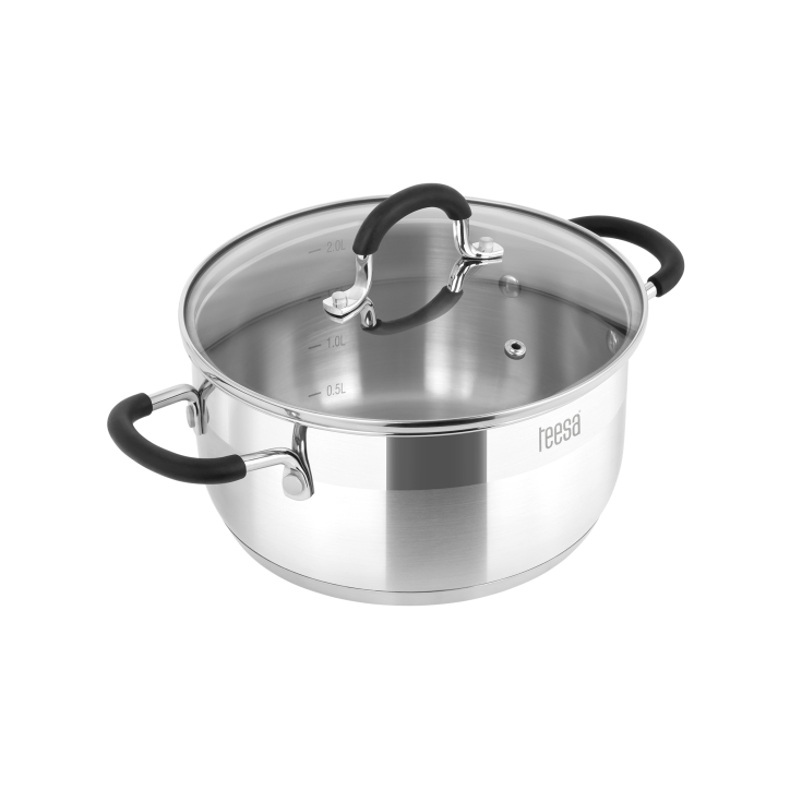 Zestaw garnków 8 elementów TEESA COOK EXPERT PRIME Zestaw garnków 8 elementów TEESA COOK EXPERT PRIME