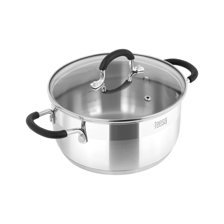 Zestaw garnków 8 elementów TEESA COOK EXPERT PRIME Zestaw garnków 8 elementów TEESA COOK EXPERT PRIME