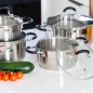 Zestaw garnków 8 elementów TEESA COOK EXPERT PRIME Zestaw garnków 8 elementów TEESA COOK EXPERT PRIME
