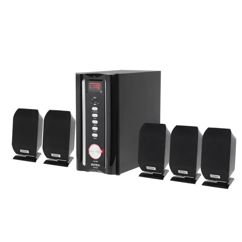 Zestaw głośników 5.1 z subwooferem Intex IT-465 SUF Zestaw głośników 5.1 z subwooferem Intex IT-465 SUF