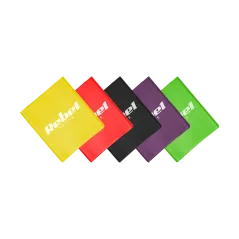 Zestaw gum do ćwiczeń lateksowe 2m - Long Band LTs-1, 1-5 kg, 5 gum, REBEL ACTIVE