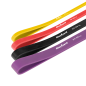 Zestaw gum do ćwiczeń lateksowy - Power Band PLs-2, 4-45 kg, 4 gumy, REBEL ACTIVE Zestaw gum do ćwiczeń lateksowy - Power Band PLs-2, 4-45 kg, 4 gumy, REBEL ACTIVE