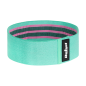 Zestaw gum do ćwiczeń materiałowy - Mini Band M, 27-55 kg, 3 gumy materiałowe, REBEL ACTIVE
