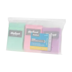 Zestaw gum do ćwiczeń materiałowy - Mini Band M, 27-55 kg, 3 gumy materiałowe, REBEL ACTIVE