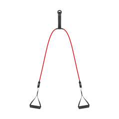 Zestaw gum oporowych do ćwiczeń - Power Tube Set , 5-30 kg, 5 gumy, REBEL ACTIVE