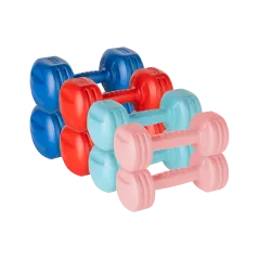 Zestaw hantelek bitumicznych 20kg ( 2x1kg + 2x2kg + 2x3kg + 2x4kg ) , REBEL ACTIVE