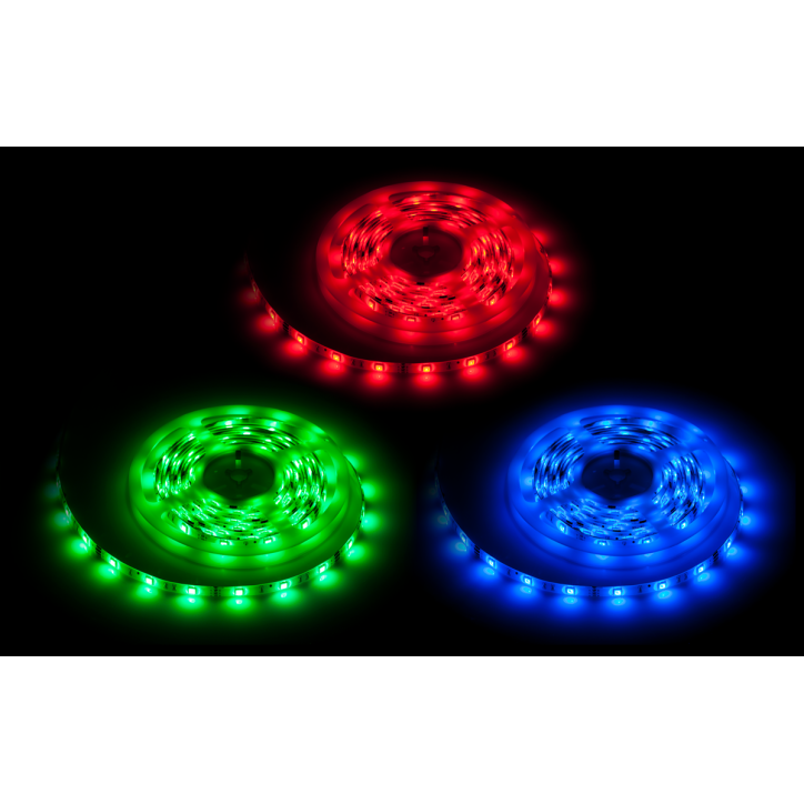 Zestaw oświetleniowy (sznur diodowy 150x5050SMD + zasilacz + kontroler kolorów) Zestaw oświetleniowy (sznur diodowy 150x5050SMD + zasilacz + kontroler kolorów)