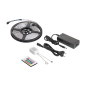 Zestaw oświetleniowy LED (sznur LED RGB, kontroler kolorów, zasilacz)