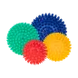 Zestaw piłeczek sensorycznych z kolcami do masażu, 4 piłeczki , REBEL ACTIVE Zestaw piłeczek sensorycznych z kolcami do masażu, 4 piłeczki , REBEL ACTIVE