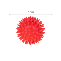Zestaw piłeczek sensorycznych z kolcami do masażu, 4 piłeczki , REBEL ACTIVE
