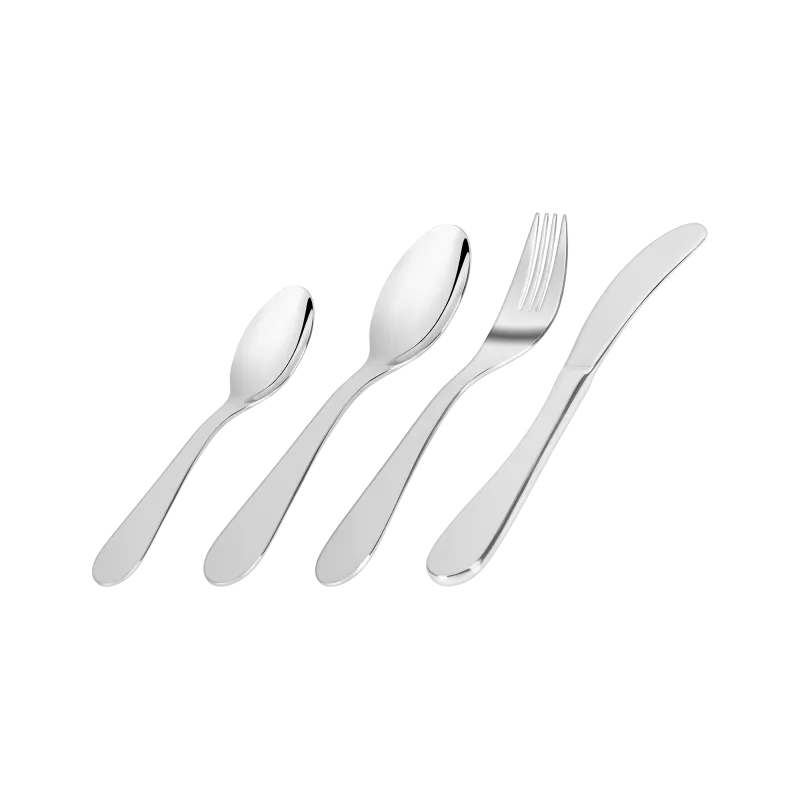 Zestaw sztućców stołowych dla dzieci 4 elementy Zestaw sztućców stołowych dla dzieci 4 elementy