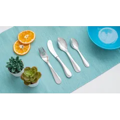 Zestaw sztućców stołowych dla dzieci 4 elementy