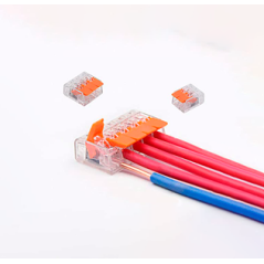 Zestaw szybkozłączy elektrycznych 75szt.