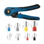 Zestaw zaciskarka+zkończenia kabla izolowane E6184