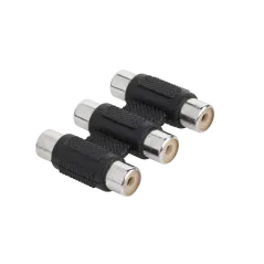 Złącze 3 RCA gn - 3 RCA gn