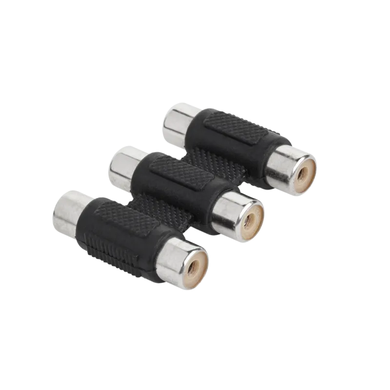 Złącze 3 RCA gn - 3 RCA gn