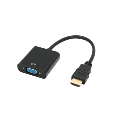 Złącze adapter wt. HDMI - gn. VGA