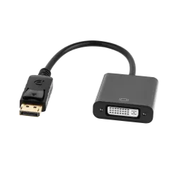 Złącze adapter wtyk DISPLAYPORT - gniazdo DVI (24+5)
