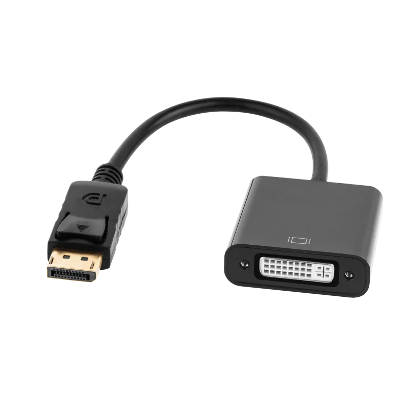 Złącze adapter wtyk DISPLAYPORT - gniazdo DVI (24+5)