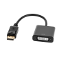Złącze adapter wtyk DISPLAYPORT - gniazdo DVI (24+5)