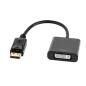 Złącze adapter wtyk DISPLAYPORT - gniazdo DVI (24+5)