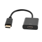 Złącze adapter wtyk DISPLAYPORT - gniazdo HDMI