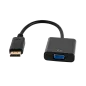 Złącze adapter wtyk DISPLAYPORT - gniazdo VGA Złącze adapter wtyk DISPLAYPORT - gniazdo VGA